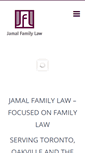 Mobile Screenshot of jamalfamilylaw.com